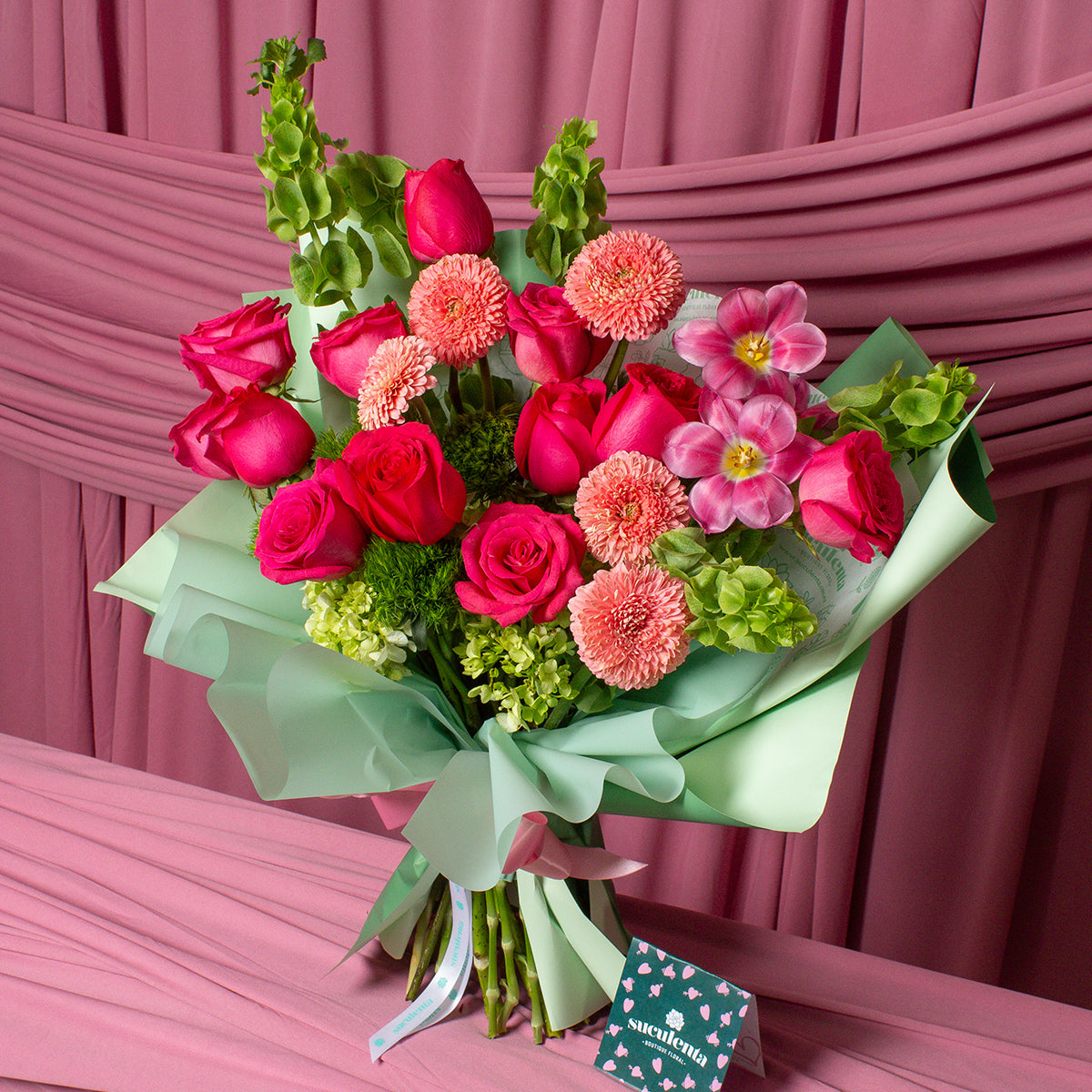 Pink Blooms Bouquet