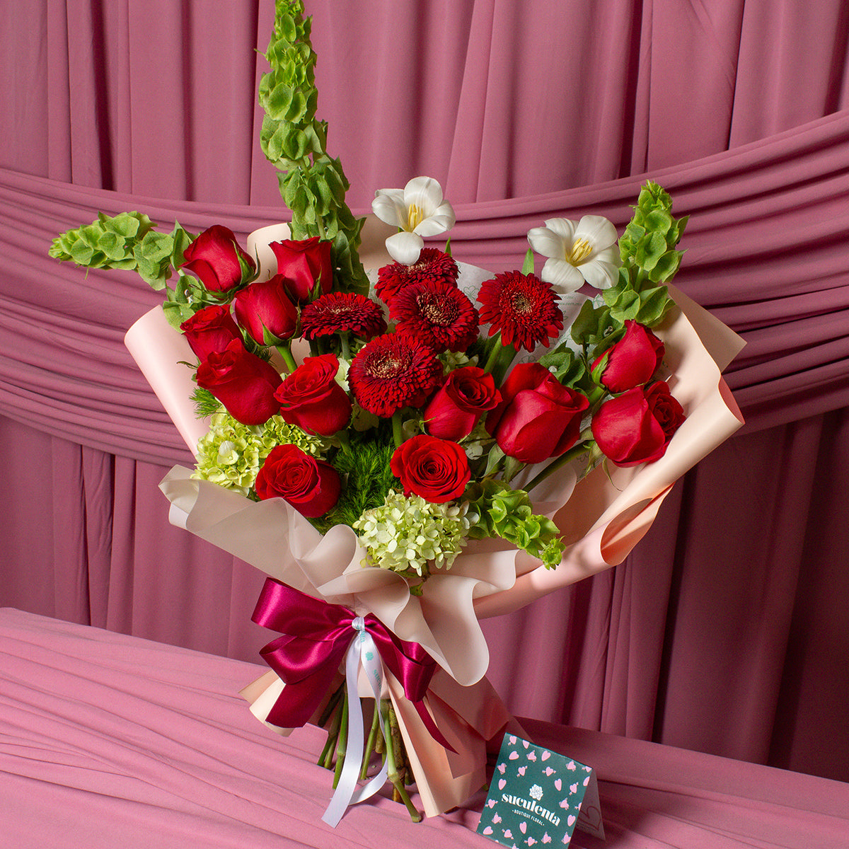 Red Blooms Bouquet