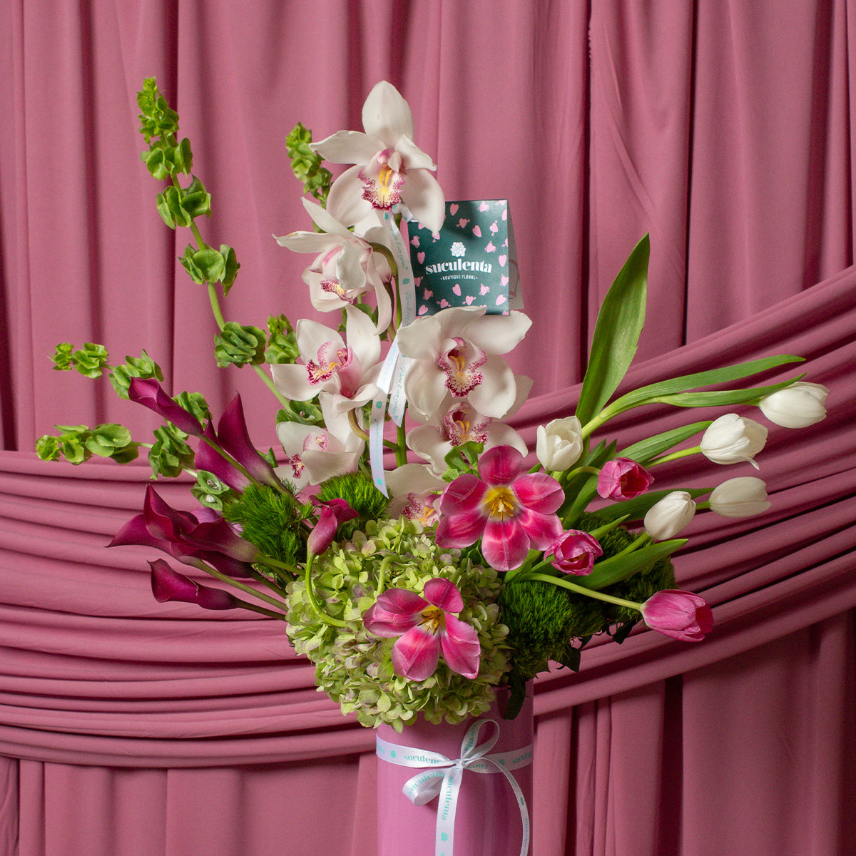 Florero Flores Finas