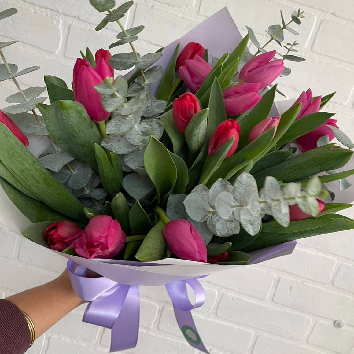 Tulipanes en bouquet 20 tallos