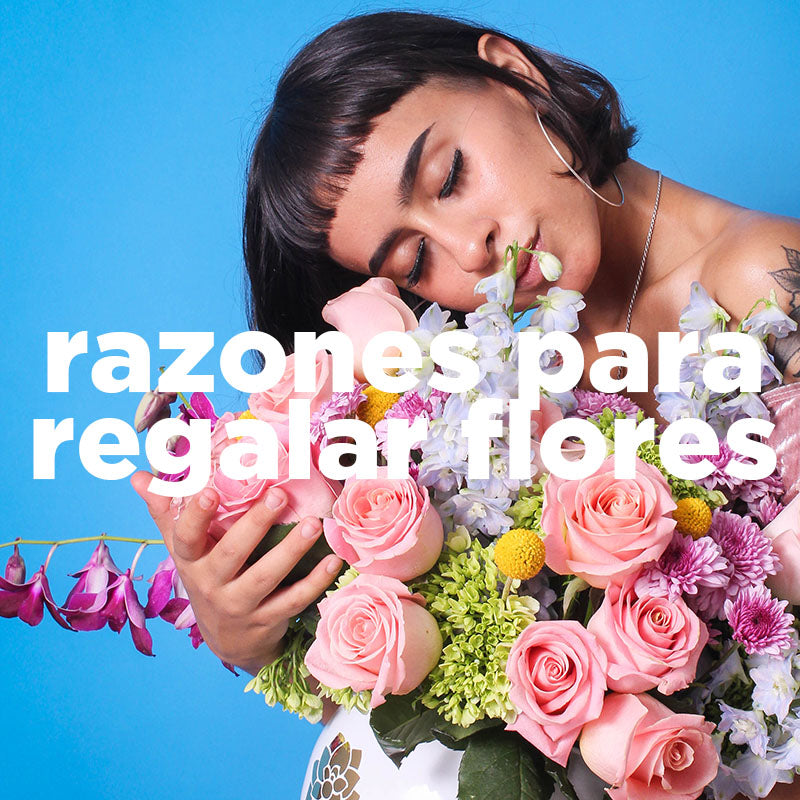 Razones para regalar flores