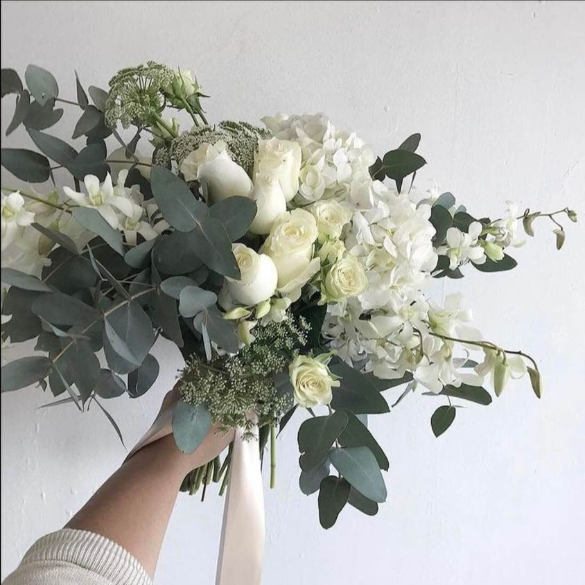 Trio de Ramos de Novia Flor Fina