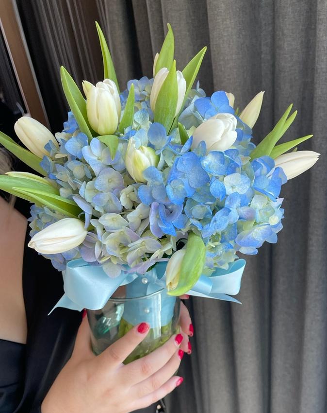 Trio de Ramos de Novia Flor Fina